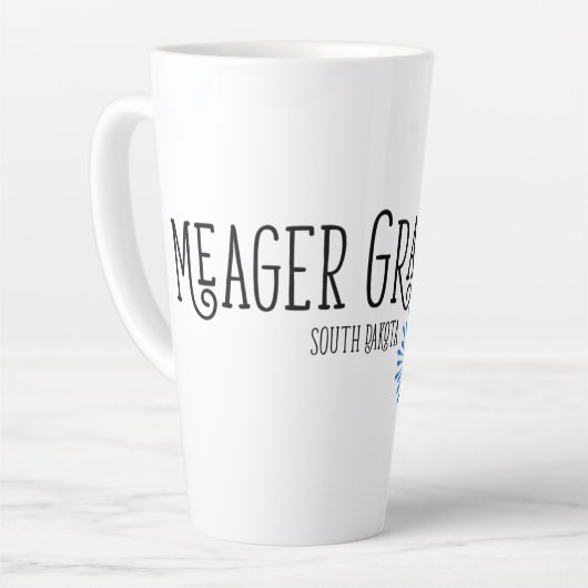 Magere Grand Cafe Latte Cup Latte Mok (Linkerhoek)