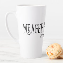 Magere Grand Cafe Latte Cup Mok