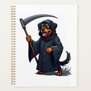 Magere Hein Rottweiler Hond Planner