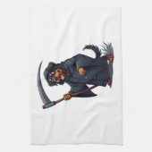 Magere Hein Rottweiler Hond Theedoek (Verticaal)