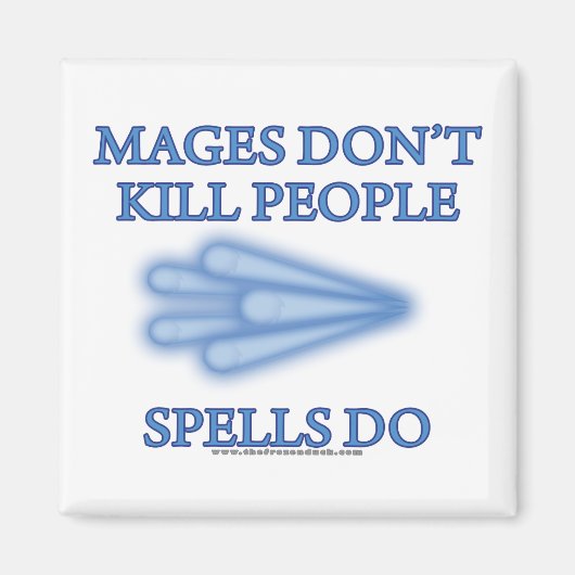 Mages doden geen mensen... magneet (Voorkant)