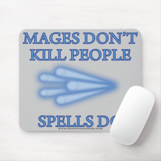 Mages doden geen mensen... muismat (Met muis)