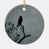 Magestic Crow Keramisch Ornament (Voorkant)