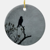 Magestic Crow Keramisch Ornament (Achterkant)