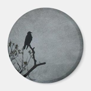 Magestic Crow Magneet