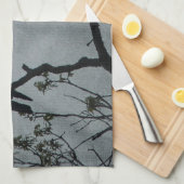 Magestic Crow Theedoek (Quarter Fold)