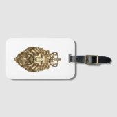 Magestic Lion Bagagelabel (Voorkant (horizontaal))