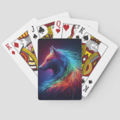 Magestische Wolf Pokerkaarten (Achterkant)