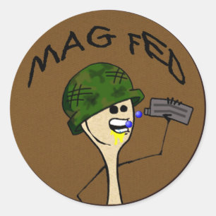 MagFed Stickers