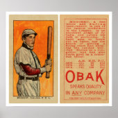 Maggert Oakland Baseball 1911 Poster (Voorkant)