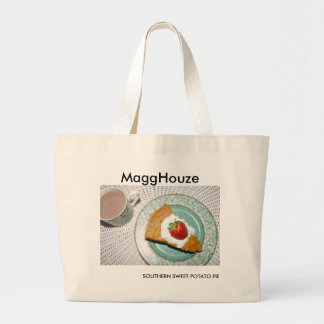 MaggHouze Southern Sweet Potato Pie Grote Tote Bag