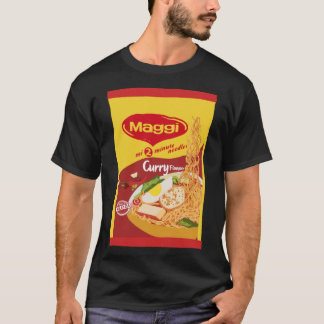 maggi noedle 2-minutenverpakking curry smaakstof S T-shirt