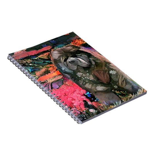 MAGGIE black chow notitieboek (Rechterzijde)