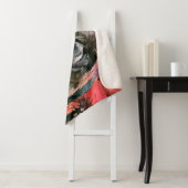 MAGGIE black chow SHERPA BLANKET 3 maten Deken (In situ)