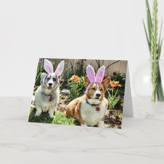 Maggie & Chuck Holiday Kaart (Voorkant)