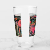 MAGGIE de chow 16 oz glas-design voor & achter Glas (Links)