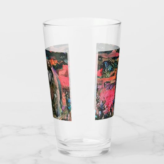 MAGGIE de chow 16 oz glas-design voor & achter Glas (Rechts)