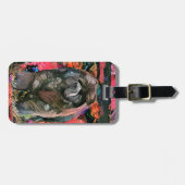 MAGGIE de zwarte chow bagagelabel (Voorkant horizontaal)