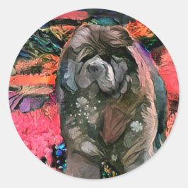 MAGGIE de zwarte chow CHOW - stickers