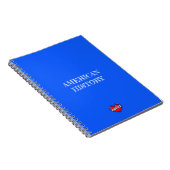 Maggie Hart Blauw Notitieboek (Rechterzijde)
