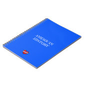 Maggie Hart Blauw Notitieboek (Linkerzijde)