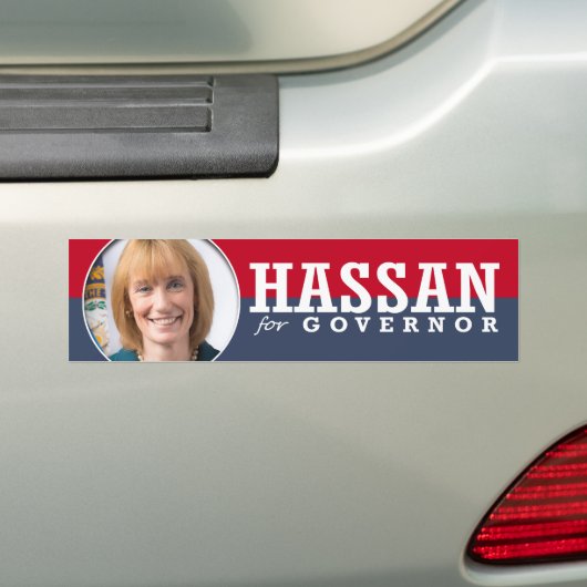 MAGGIE HASSAN CAMPAIGN BUMPERSTICKER (Op auto)