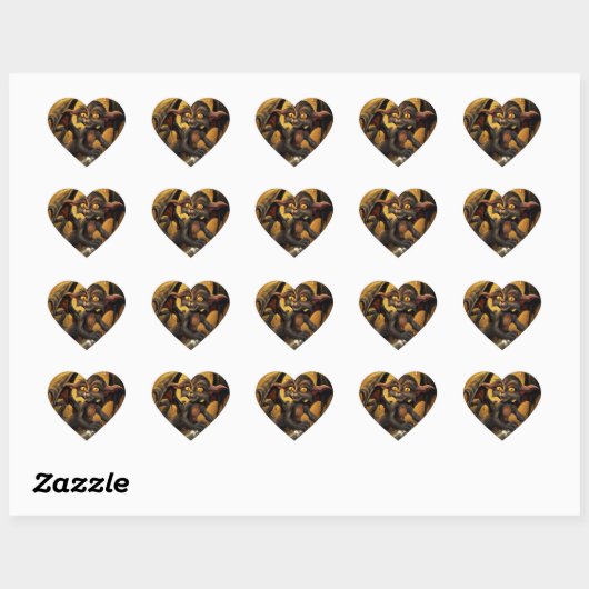 Maggie Heart Stickers (Vel)