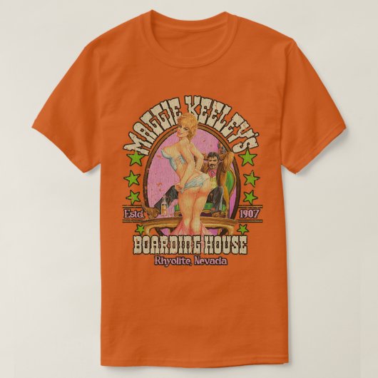 Maggie Keeleyx27s Boarding House 1907 T-shirt (Design voorkant)