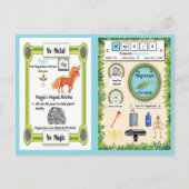 Maggie - Magnesium Horn Unicorn Game Kaart (Voorkant)