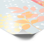 Maggie Menagerie Nursery Prints: Cherry Giraffe Foto Afdruk (Hoek)