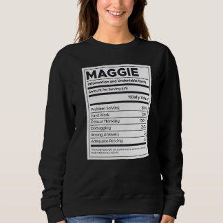 Maggie Nutrition Information Problem Solution Hard Trui