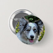 Maggie Ronde Button 5,7 Cm (Voorkant /achterkant)