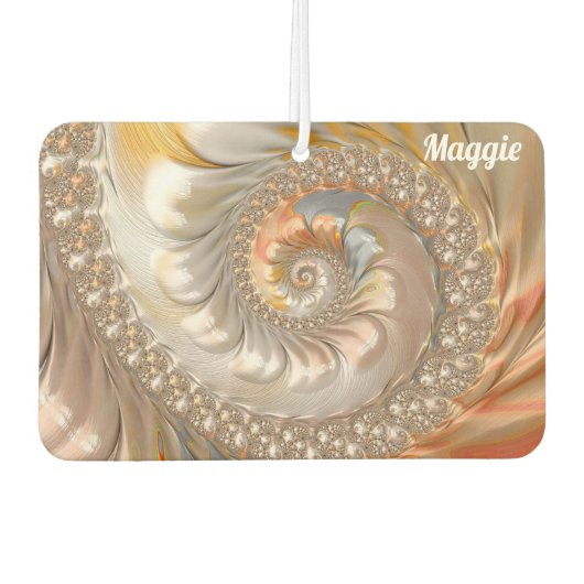 MAGGIE ~ TOPAZ Fractal Design Pattern ~ Original ~ Luchtverfrisser (Voorkant)