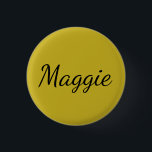 Maggie uit Orphan Black naam van karakterscript Ronde Button 3,2 Cm<br><div class="desc">maggie is een personage uit de TVshow Orphan Black</div>