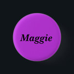 Maggie uit Orphan Black Ronde Button 3,2 Cm<br><div class="desc">Maggie is een personage uit het tv-show Orphan Black</div>
