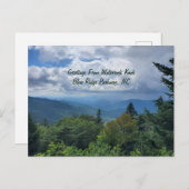 Maggie Valley Blue Ridge Parkway North Carolina Briefkaart (Voorkant / Achterkant)