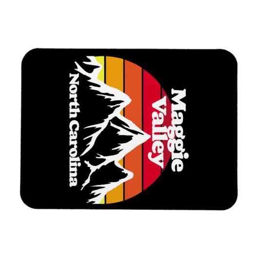 Maggie Valley North Carolina Magneet (Horizontaal)