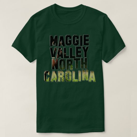 Maggie Valley North Carolina T-shirt (Design voorkant)