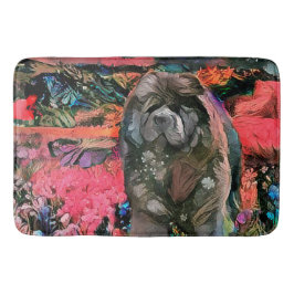 MAGGIE zwarte chow krat of badmat