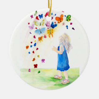 Maggie's Butterflies Keramisch Ornament