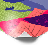 Maggie's Menagerie Nursery Prints: Lavendar Lion Foto Afdruk (Hoek)