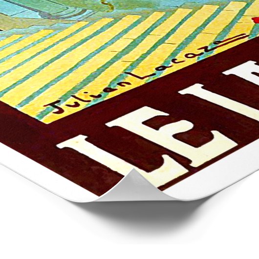 Maggiore-meer, Italië, landschap, uitzicht, bergen Poster (Hoek)