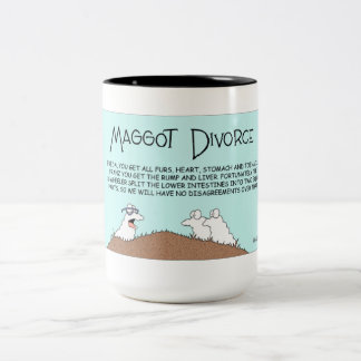 Maggot Divorce Tweekleurige Koffiemok
