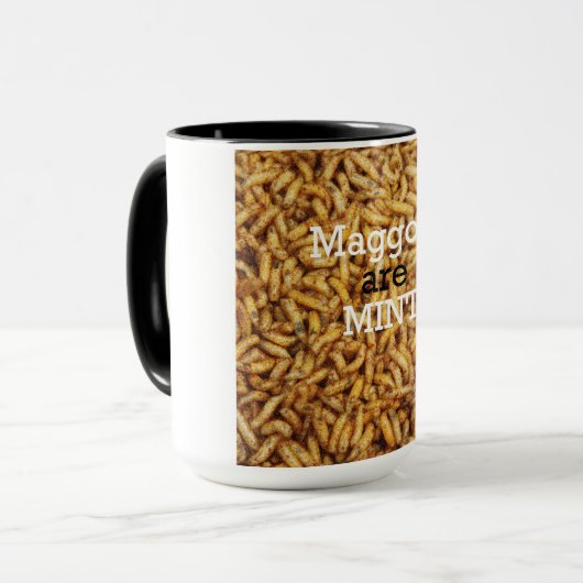 Maggots zijn Mint Mok (Voorkant links)