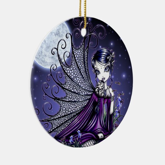 "Maggy" Gothic Moon Fairy Ornament (Rechts)