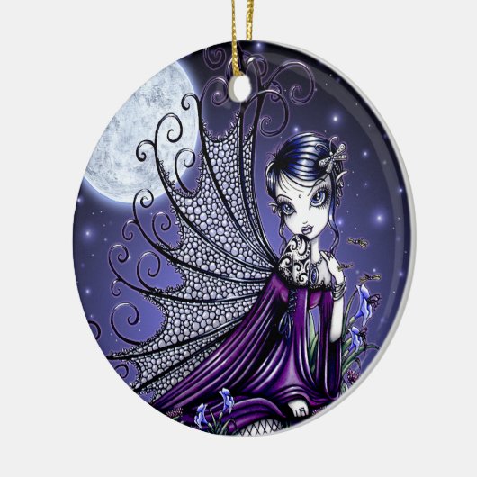"Maggy" Gothic Moon Fairy Ornament (Links)