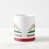 Maghreb Republic Lion Flag Berber Pride Koffiemok (Center)