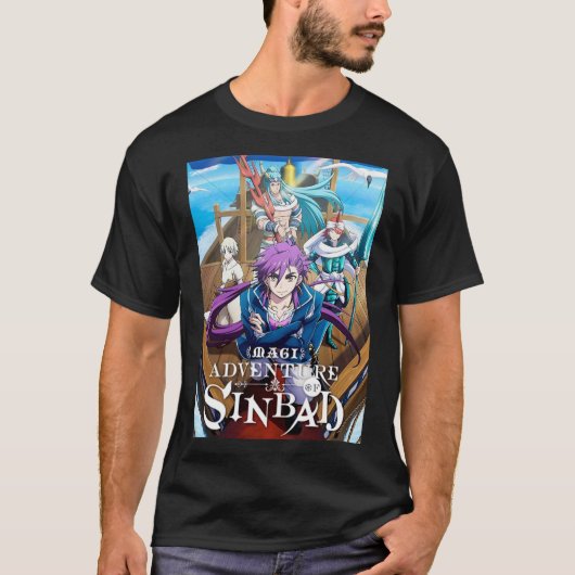 Magi Adventure van Sinbad T-shirt (Voorkant)