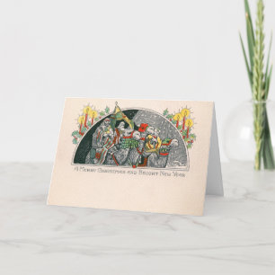 Magi Drie Koningen Kerstmis Feestdagen Kaart