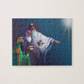 MAGI DRIE WISEMEN EN STAR by SHARON SHARPE Legpuzzel (Horizontaal)